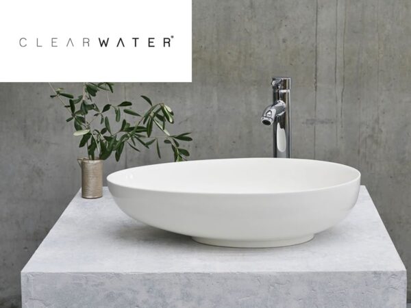 Clearwater tear drop basin