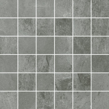 IT Rocks Metal Mid Grey Mosaic 300x300mm