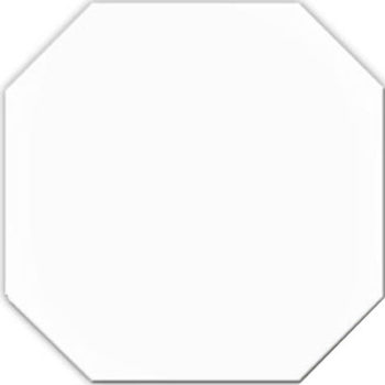 Victorian White Octagon 150x150mm